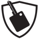 GMC Protection Gap Coverage Logo with a Car Key Icon - St. Anthony Motors GMC in St. Anthony ID